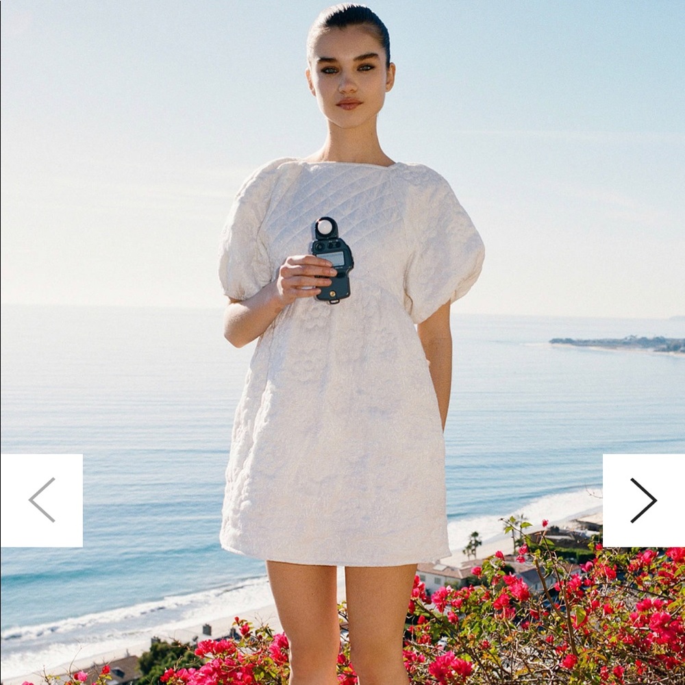 NWT Embroidered Babydoll Dress